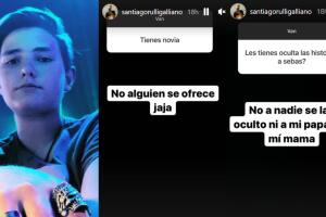 Santiago Rulli reveló que aún no tiene novia.