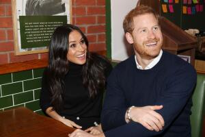 Prince Harry And Meghan Markle Visit Edinburgh
