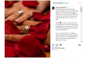 Chyno Miranda publicó esta fotografía, desatando los rumores.