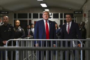 Donald Trump primer día juicio