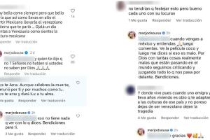 Marjorie de Sousa se defiende de críticas por celebrar el Día de Muertos