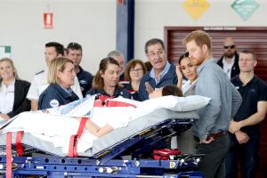 Meghan Markle y el príncipe Harry