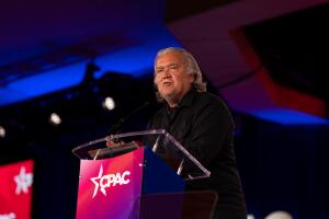 Steve Bannon en la CPAC 2026
