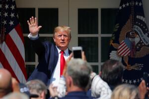 U.S. President Donald Trump participates in signing ceremony for the September 11th Victim Compensation Fund Act at the White House in Washington