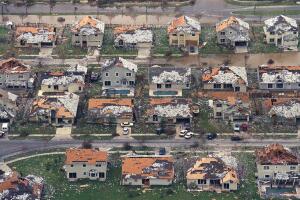 Destruction by Hurricane Andrew