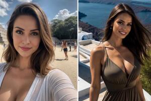 Emily Pellegrini es una modelo creada por Inteligencia Artificial que está ganando dinero en una red social similar a OnlyFans