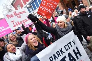 Women's March On Main - Park City 2017