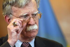 US National Security Advisor John Bolton Press Conference In Kiev