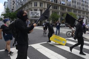 Alt-Right Groups Hold "Demand Free Speech" Rally