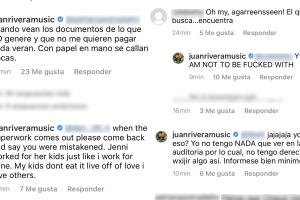 Reacciones de Juan Rivera a acusaciones de Chiquis.