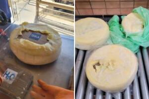 cocaína queso aduana Presidio Texas