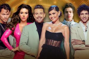 Alicia Machado, Emmanuel Palomares, Issac y Esteban Hernández en Mira Quién Baila ¡La Revancha!