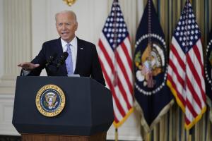 El presidente Biden durante una rueda de prensa el viernes 24 de septiembre de 2021 en la Casa Blanca.