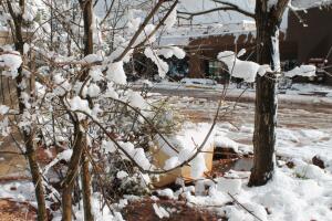 Sedona, un pequeño pueblo al norte de Arizona que se viste de blanco