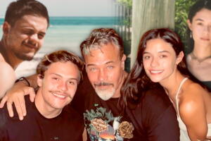Sergio Sendel celebra los 23 años de sus hijos Valeria y Graco