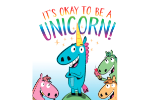 El cuento "It's okay to be a unicorn!"