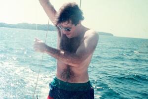 David fishing cropped