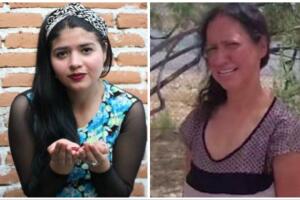 Elizabeth Laguna Salgado y Miriam Salgado