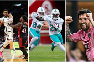 El calendario incluye partidos del Inter Miami CF, el Miami HEAT y los Miami Dolphins, además de eventos como Sumo + Sushi, la Pinecrest Zombie Run y una función de AEW Dynamite.