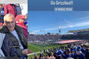 Jorge Ramos apoyó desde las gradas a 'Nico' y estuvo acompañado de Paola, su otra hija. 