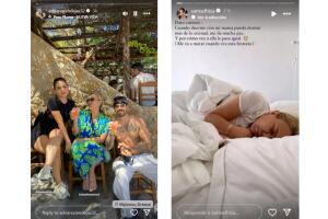 Samadhi y su familia en Mykonos