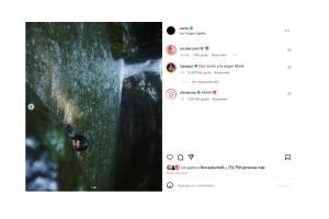 La trapera argentina posó con poca ropa desde Las Yungas Jujeñas.