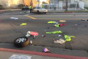 Choque niñas expulsadas Sur Los Ángeles