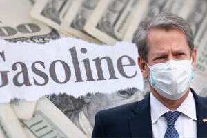 Precio Gasolina Georgia cierre suspensión impuesto estatal combustible