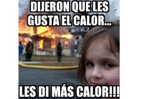 ¿Querían calor?