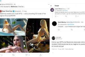 Madonna dio a luz un árbol nuevo NFT Reacciones Twitter.jpg