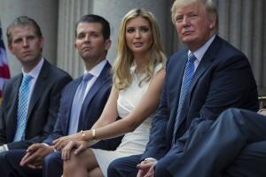 Donald Trump, Eric Trump, Donald Trump Jr., Ivanka Trump