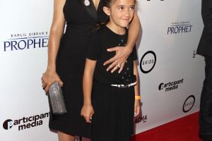 Salma Hayek y Valentina