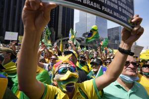 Partidarios de Bolsonaro