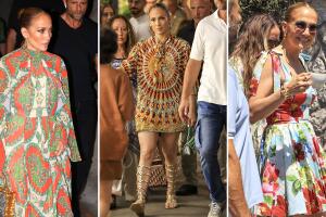 Jennifer López: vestido blanco y más deslumbrantes looks en Capri tras quedarse sin Ben Affleck
