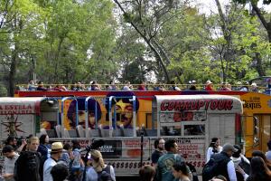 En fotos: El Corruptour, un viaje por la corrupción mexicana