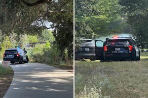 cadáver Lago Lady Bird parque Austin Texas