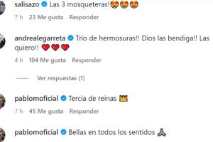 Varios famosos reaccionaron al reencuentro entre Maribel Guardia, Victoria Ruffo y Aracely Arámbula.