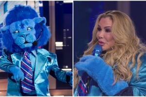 Ninel Conde dio vida a Azul en ¿Quién Es La Máscara? 2024