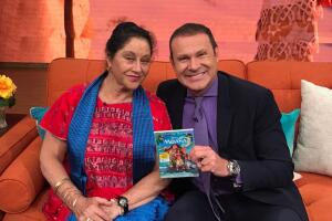 Marco Regil, Angélica Aragón y Mela en Despierta América