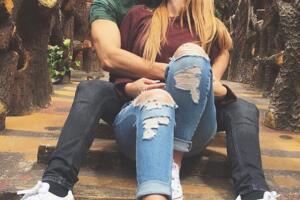 Laura Carmine y Adriano Zendejas