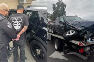 El sospechoso del fatal accidente intentó huir de la escena. 