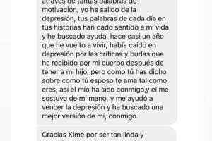 Ximena Duque es inspiración para otras mujeres