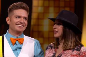 El Dasa y su novia Jennifer en Mira Quién Baila All Stars