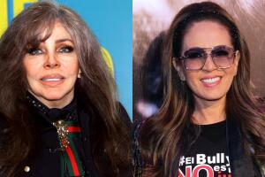 Verónica Castro tilda a Yolanda Andrade de "bromista" y le manda bendiciones: así le contesta la actriz