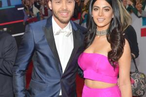 Prince Royce y Emeraude Toubia
