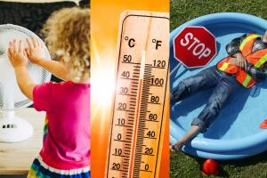 Mantenerse saludable y seguro durante la ola de calor se reduce a dos cosas básicas: beber agua y refrescarse tanto como sea posible, explico un médico a Noticias Univision 65. 
