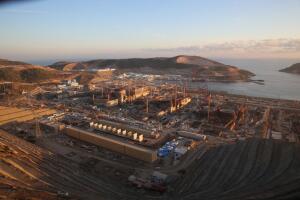 New Building Turkiye Akkuyu Nuclear Power Plant