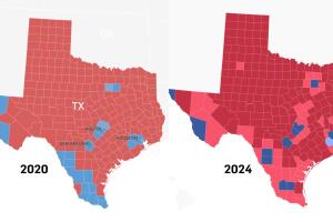 elecciones en Estados Unidos 2024 Texas condados Donald Trump frontera