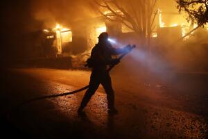 California Wildfires Blackout