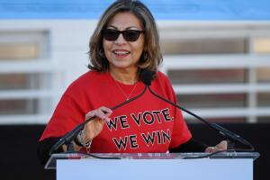 Former Vice President Joe Biden Campaigns For Nevada Democrats In Las Vegas